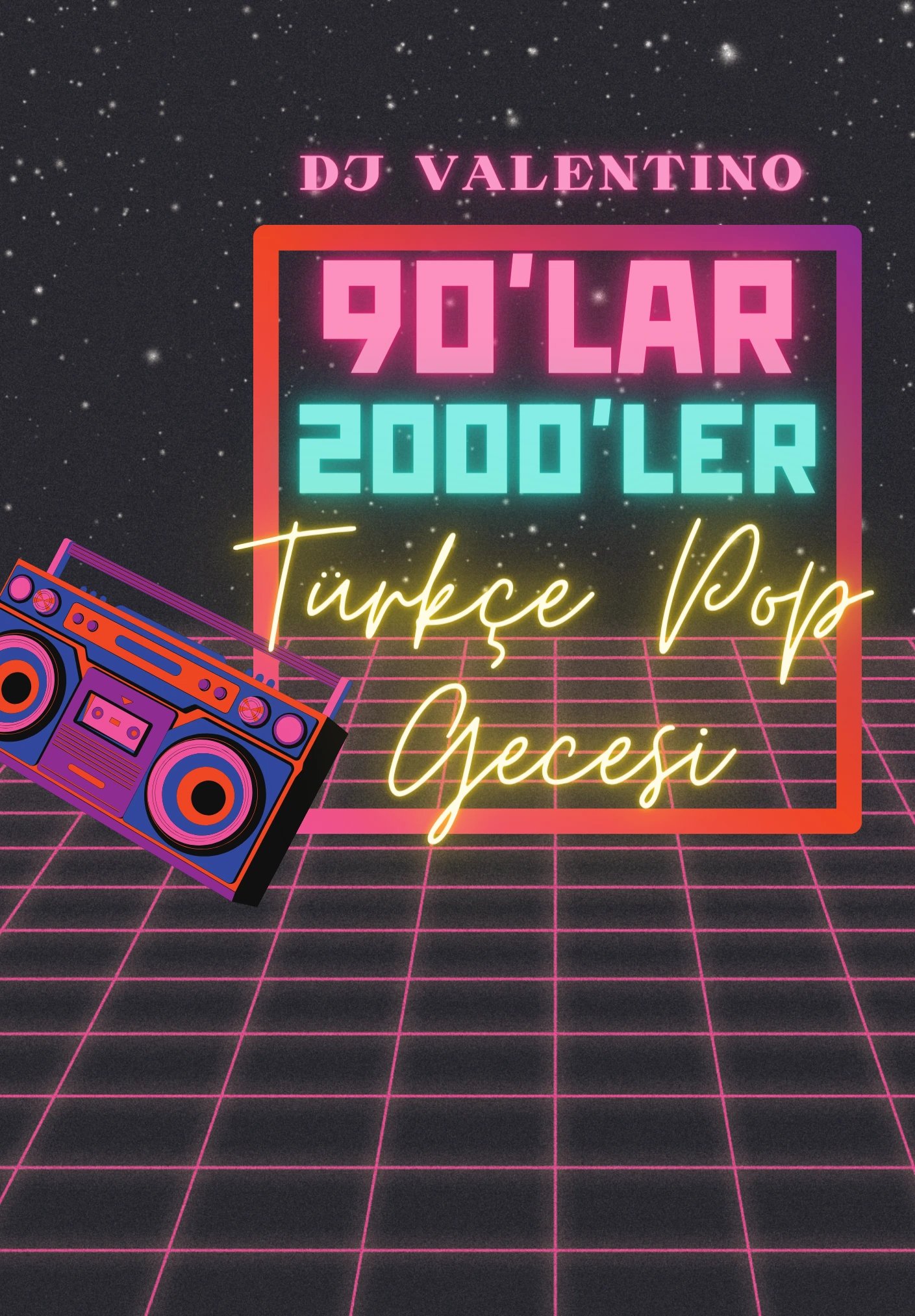 90'lar 2000'ler Türkçe Pop Gecesi - Dj Valentino