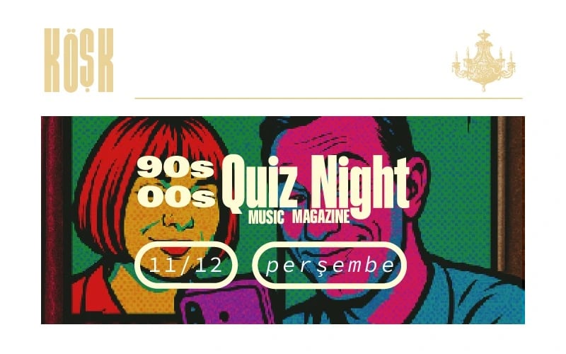 90s 00s Quiz Night&Dj Set-Music&Magazine 