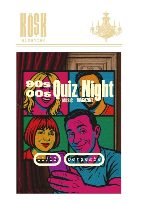 90s 00s Quiz Night&Dj Set-Music&Magazine 