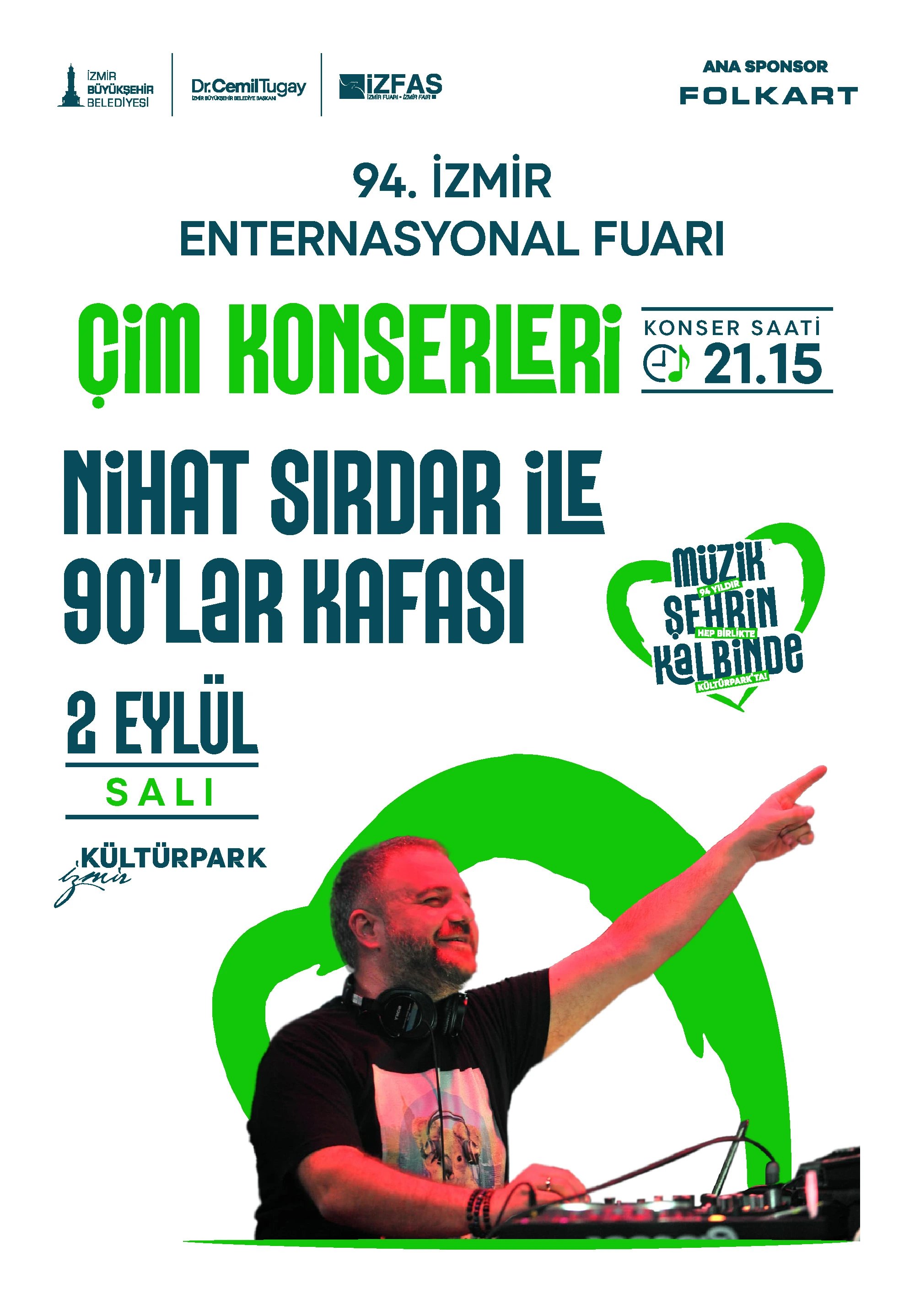94. İzmir Enternasyonal Fuarı - Çim Konserleri