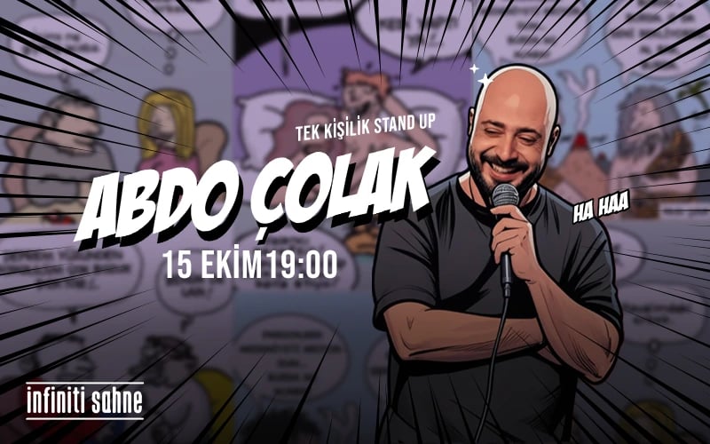 Abdo Çolak - Tek Kişilik Stand up poster