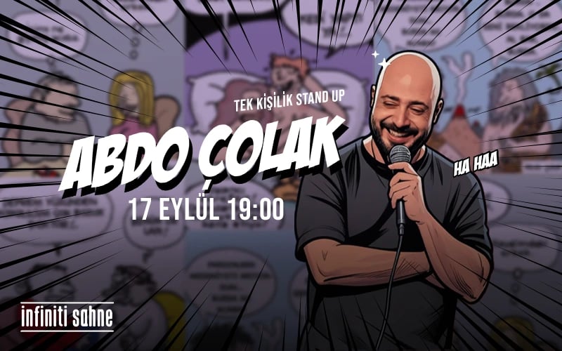 Abdo Çolak - Tek Kişilik Stand up poster