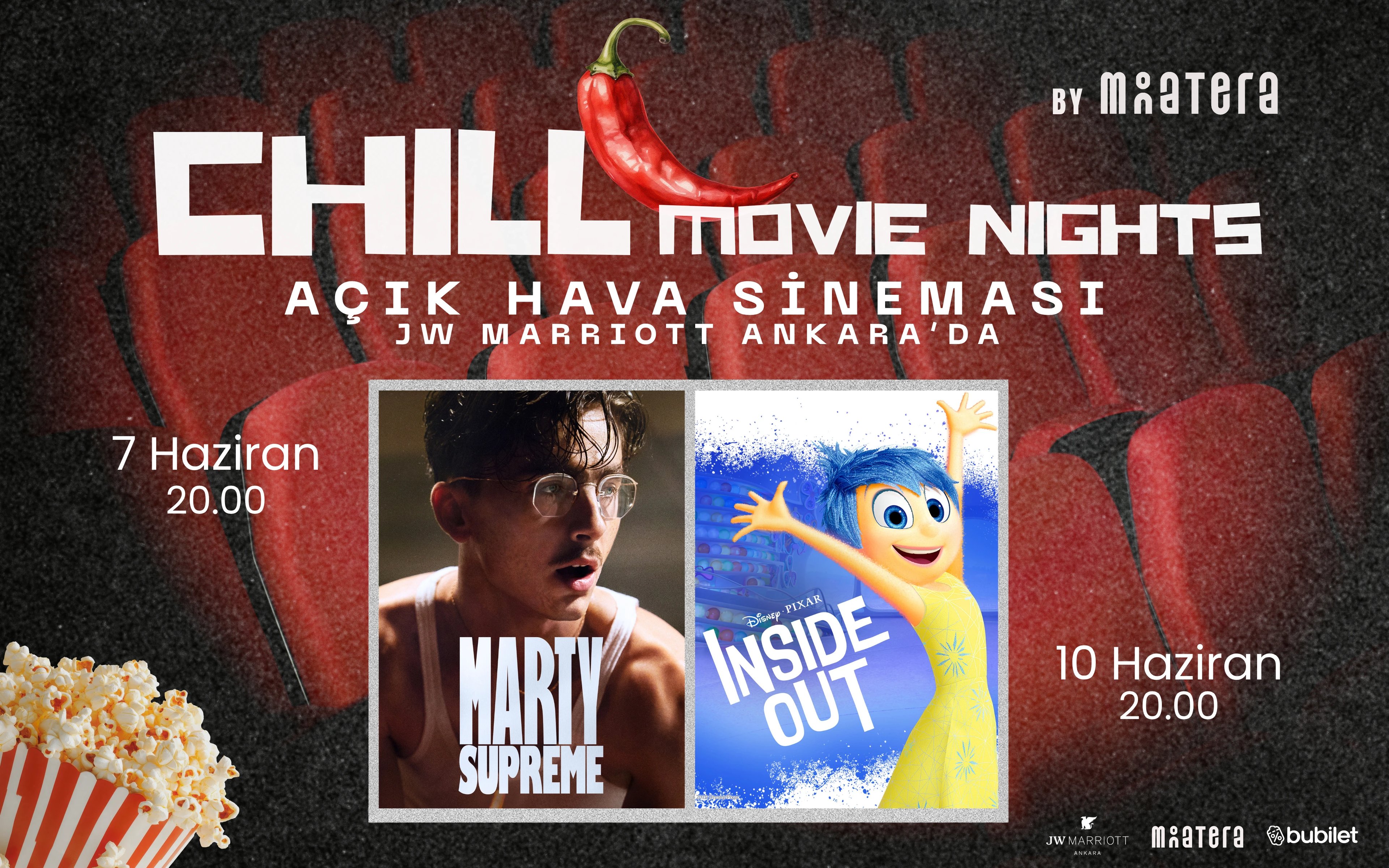 Açık Hava Sineması @Chill Movie Nights