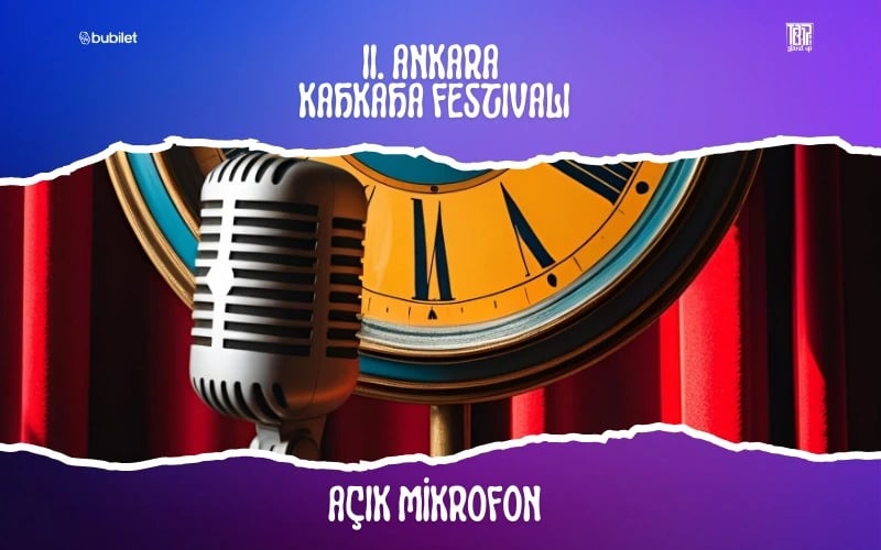Açık Mikrofon - II.Ankara Kahkaha Festivali poster