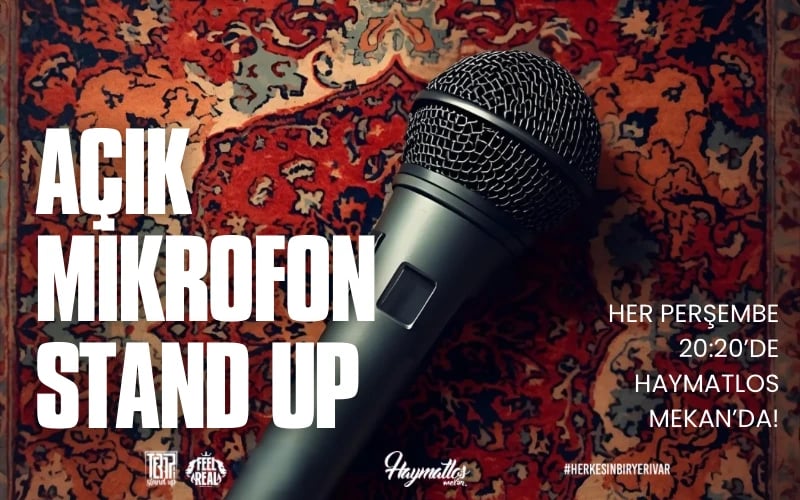 Açık Mikrofon Stand Up       poster