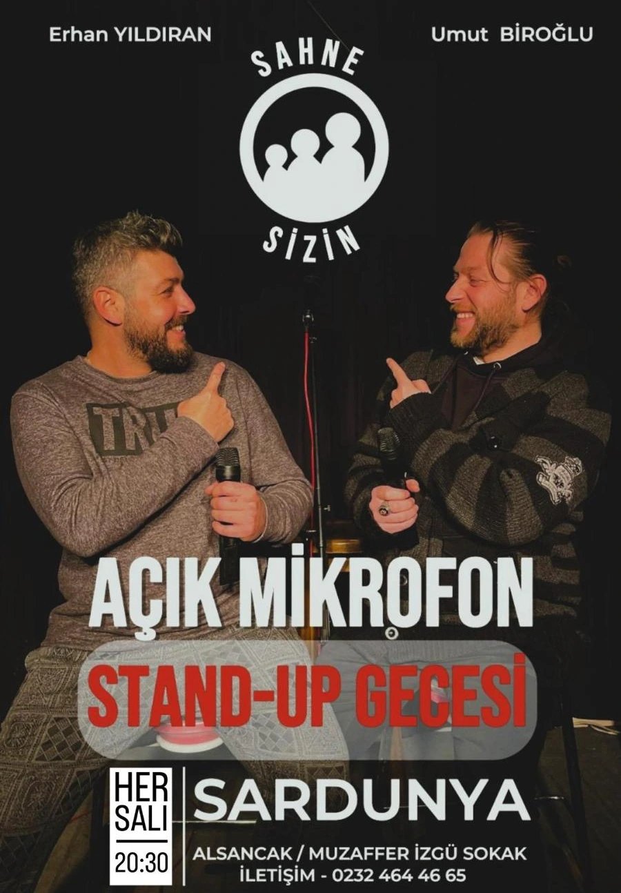 Açık Mikrofon Stand Up Gecesi