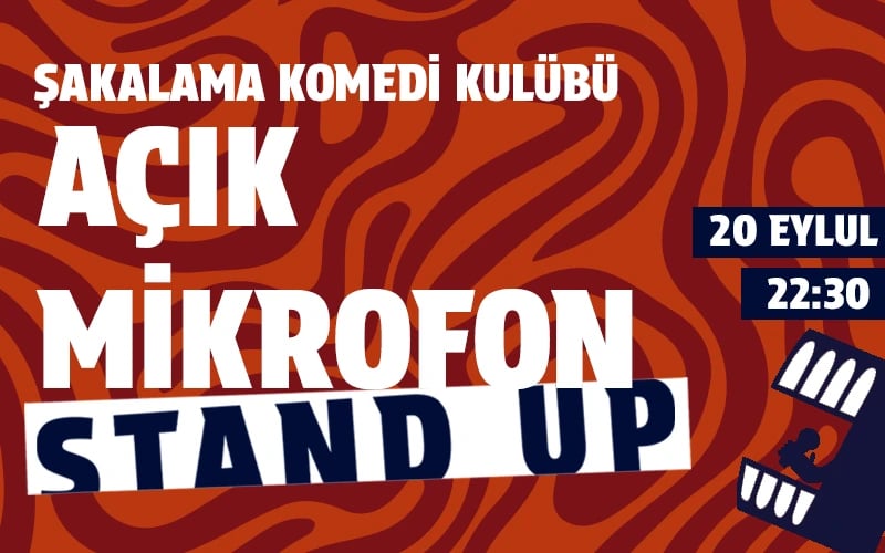 Açık Mikrofon Stand-Up  poster