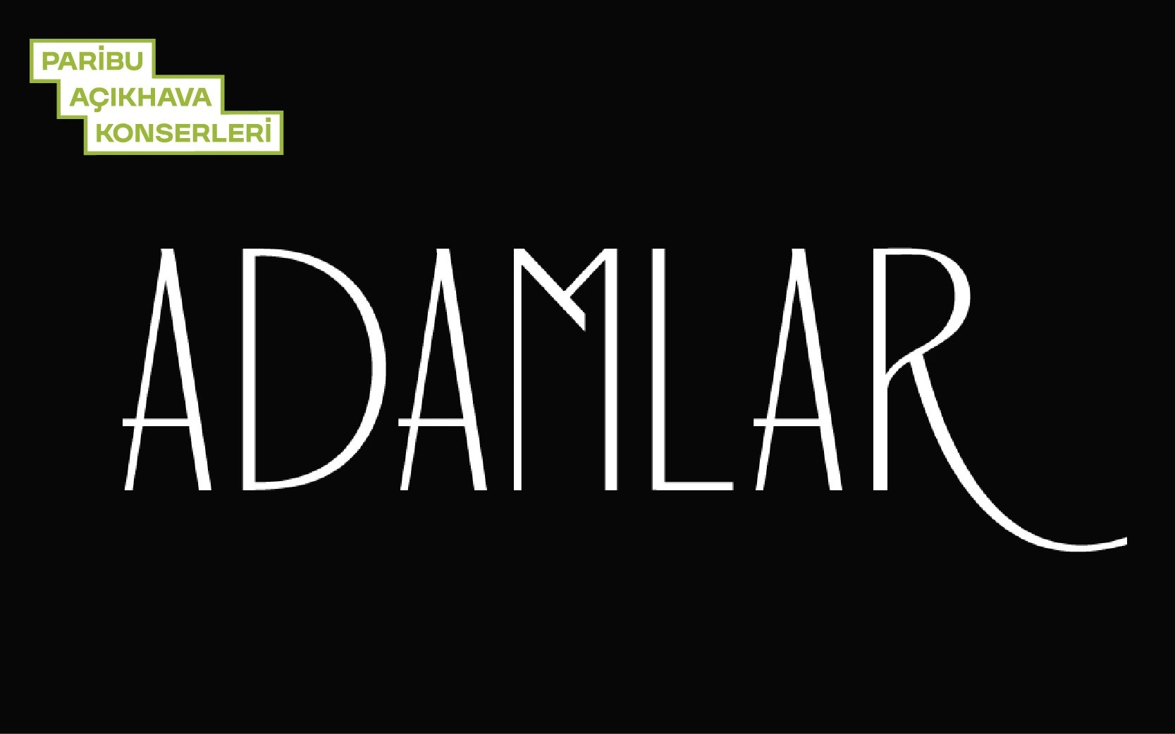 Adamlar poster