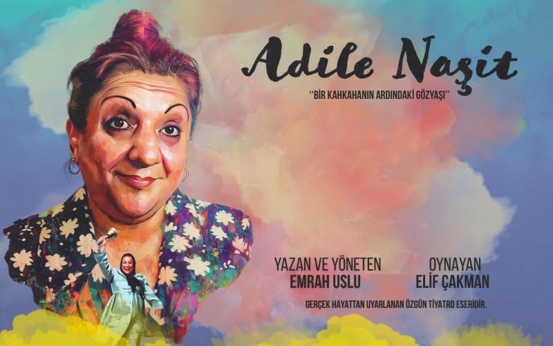 Adile Naşit '“Bir Kahkahanın Ardındaki Gözyaşı” poster