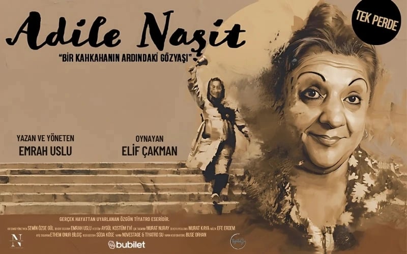Adile Naşit '“Bir Kahkahanın Ardındaki Gözyaşı” poster