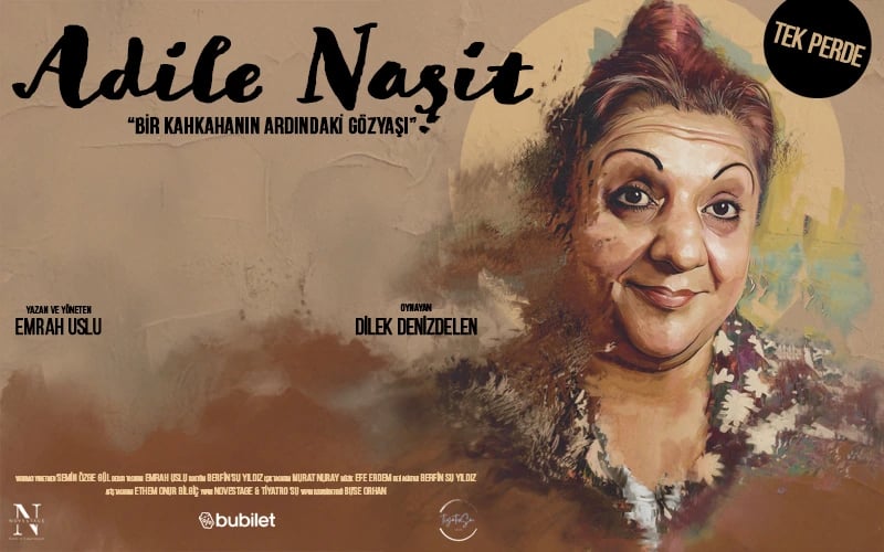Adile Naşit '“Bir Kahkahanın Ardındaki Gözyaşı” poster