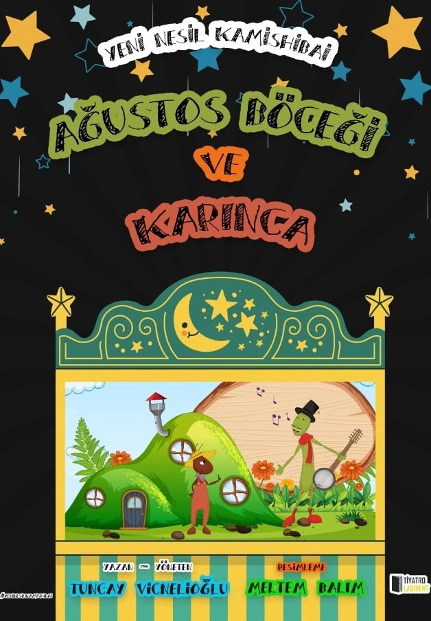 Ağustos Böceği ve Karınca - Yeni Nesil Kamishibai