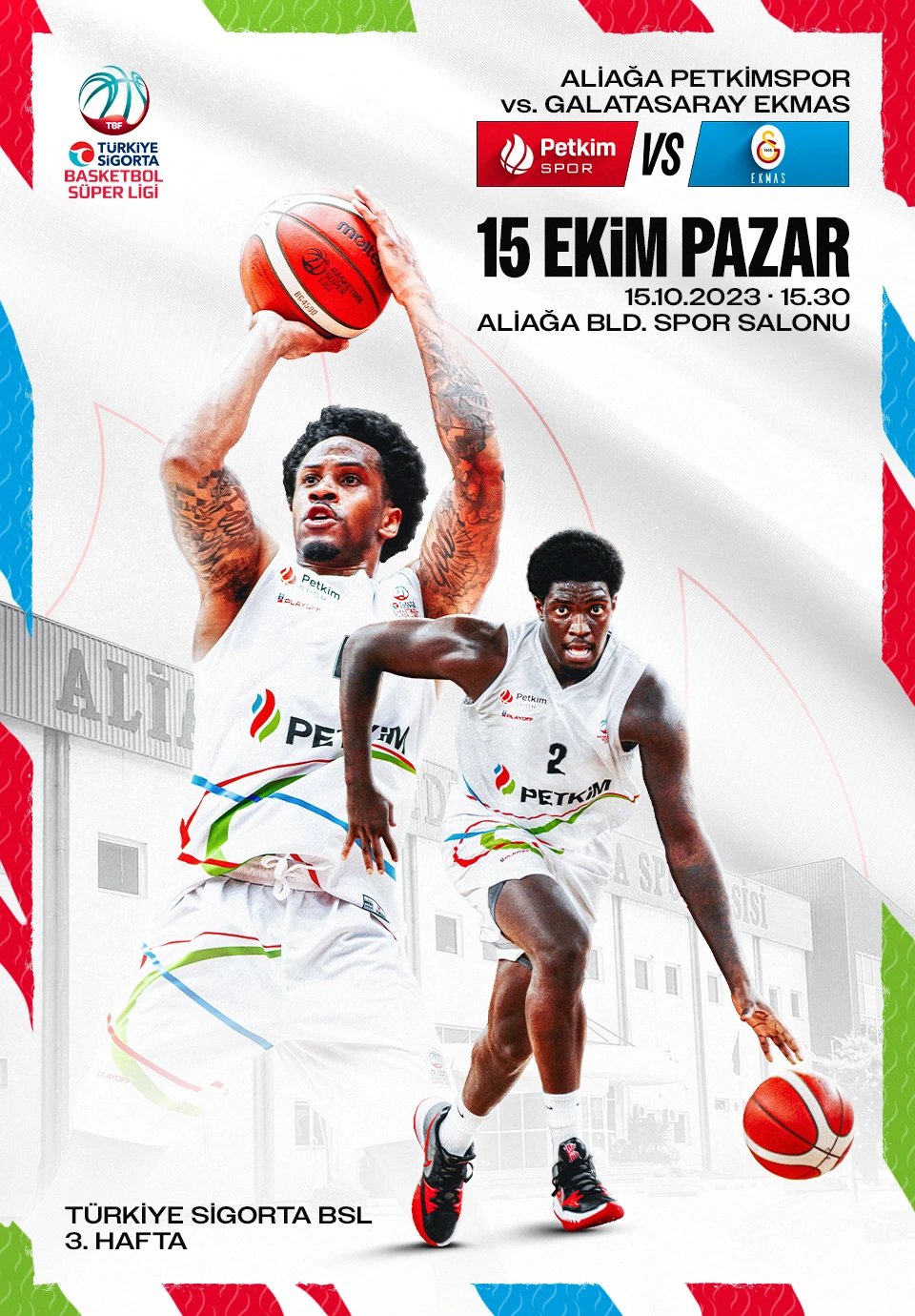 Aliağa Petkimspor - Galatasaray Ekmas Müsabakası