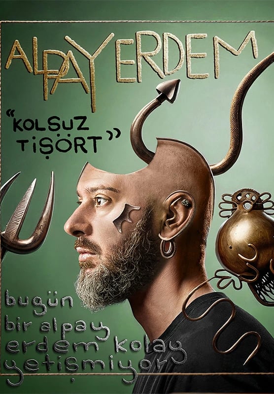Alpay Erdem Stand Up - Kolsuz Tshirt