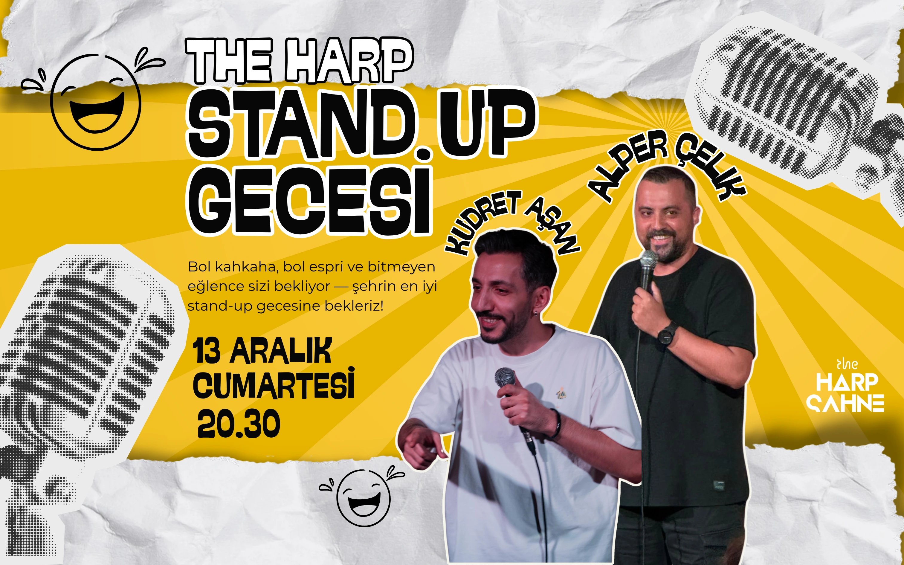 Alper Çelik-Kudret Aşan Stand Up Kadıköy poster
