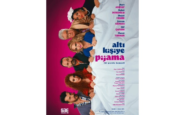 Altı Kişiye Pijama Oyunu poster