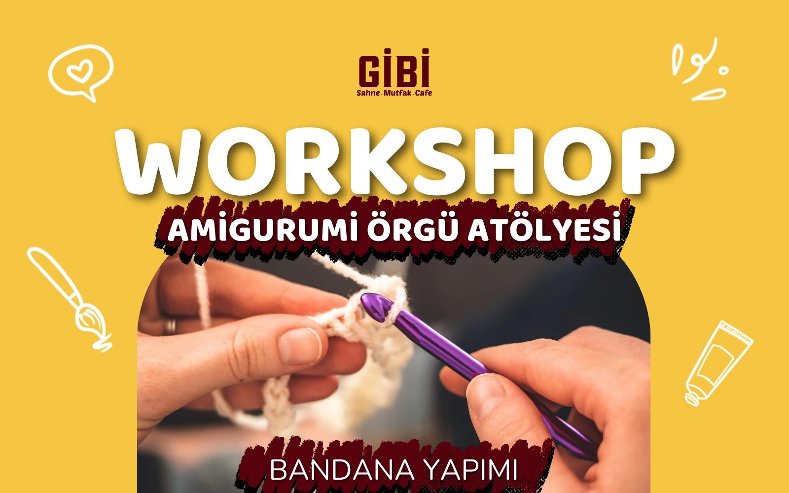 Amigurumi Workshop poster
