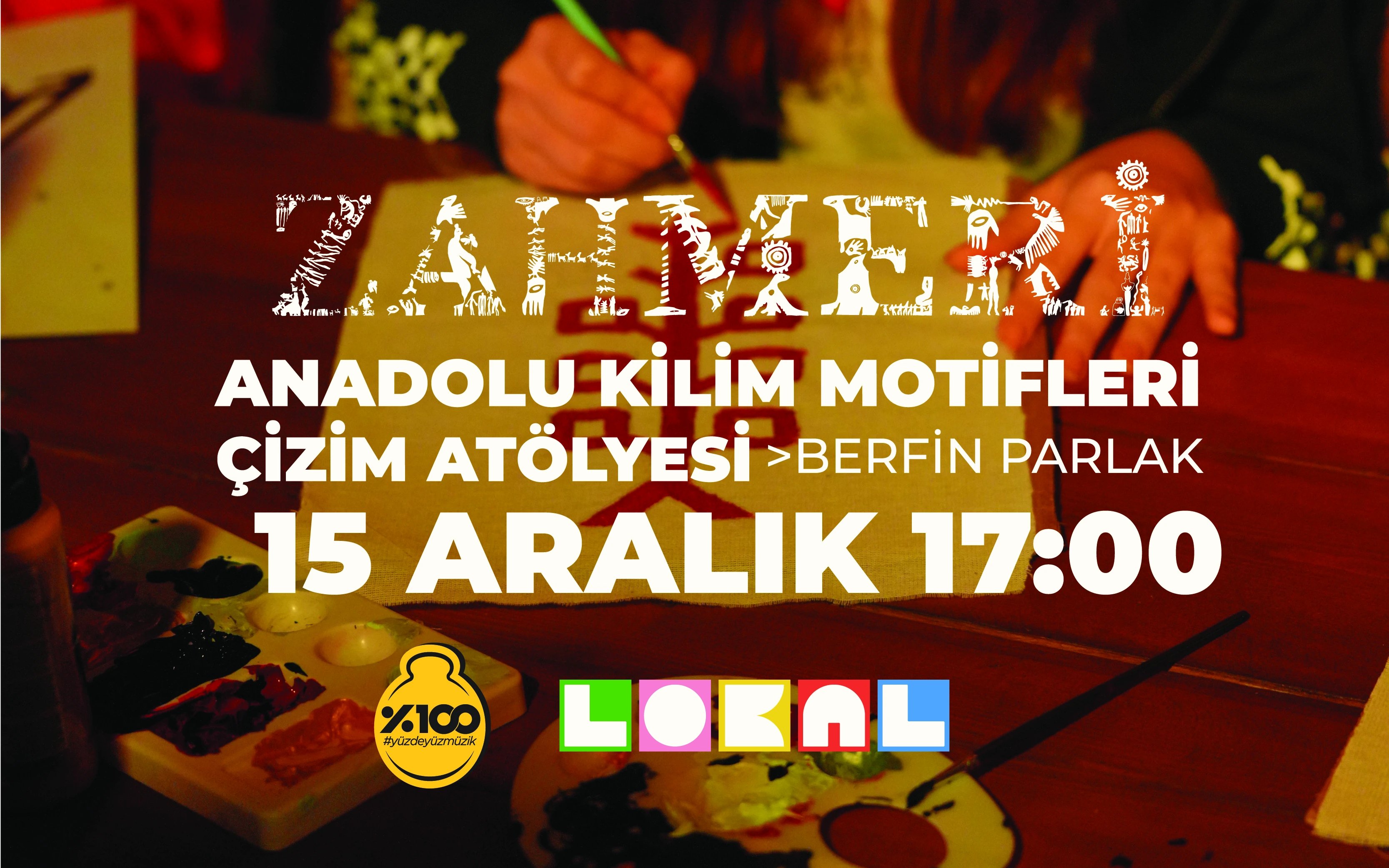 Anadolu Kilim Motifleri Çizim Atölyesi