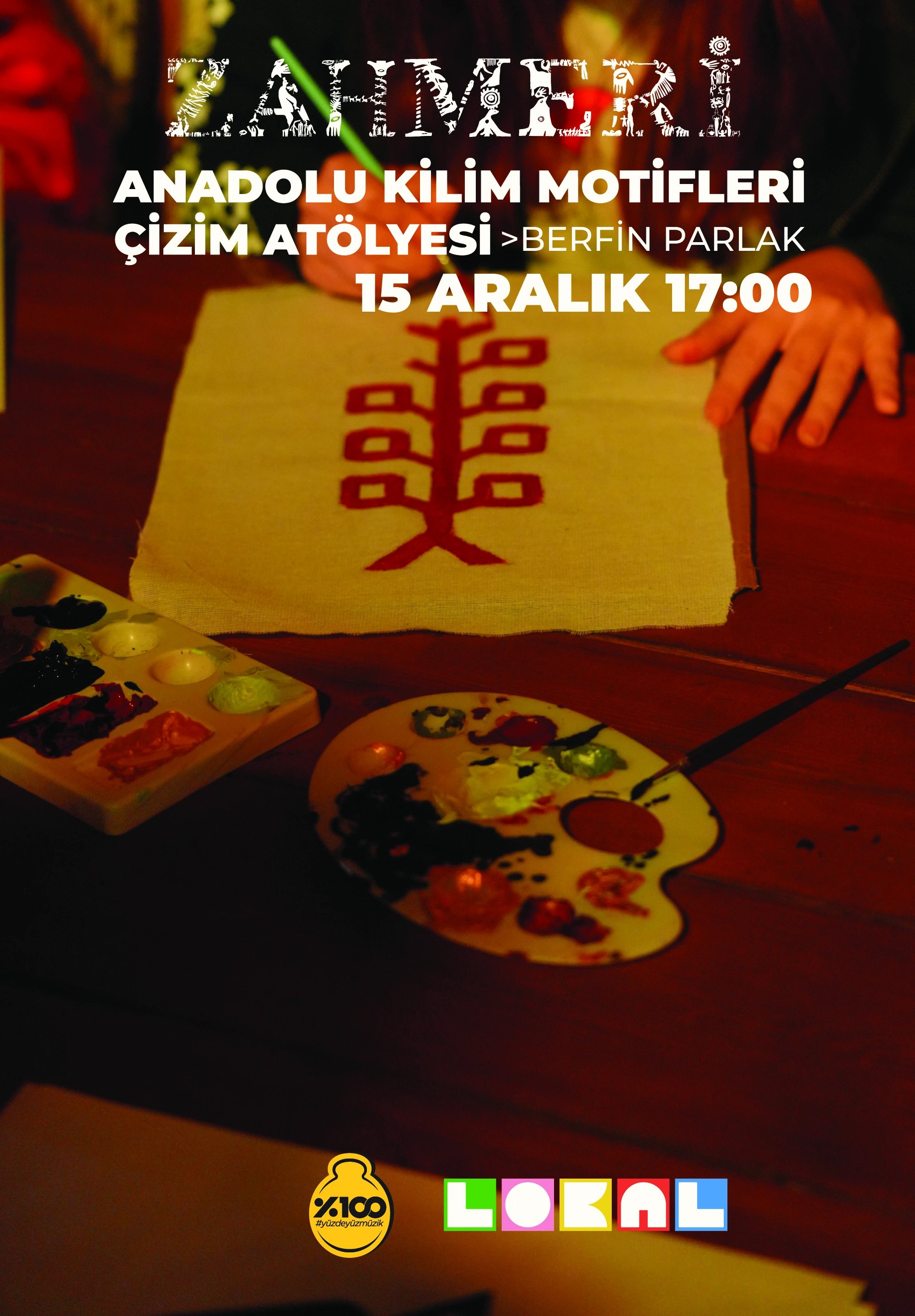 Anadolu Kilim Motifleri Çizim Atölyesi