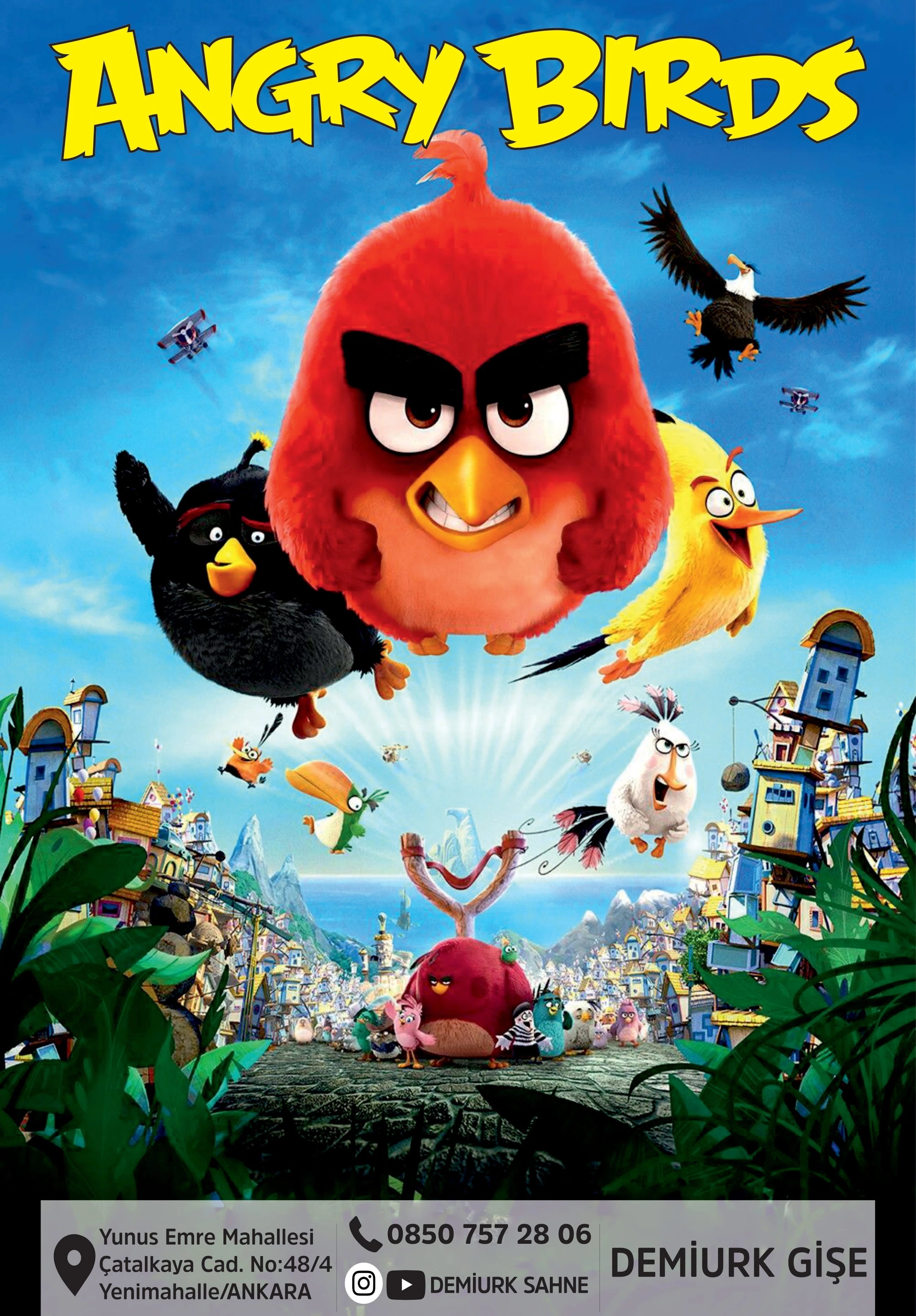Angry Birds Trafikte - Müzikli Maskotlu Çocuk Oyunu