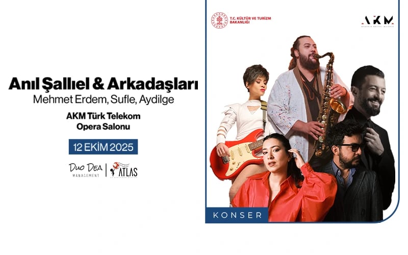 Anıl Şallıel & Arkadaşları: Mehmet Erdem, Aydilge, Sufle poster