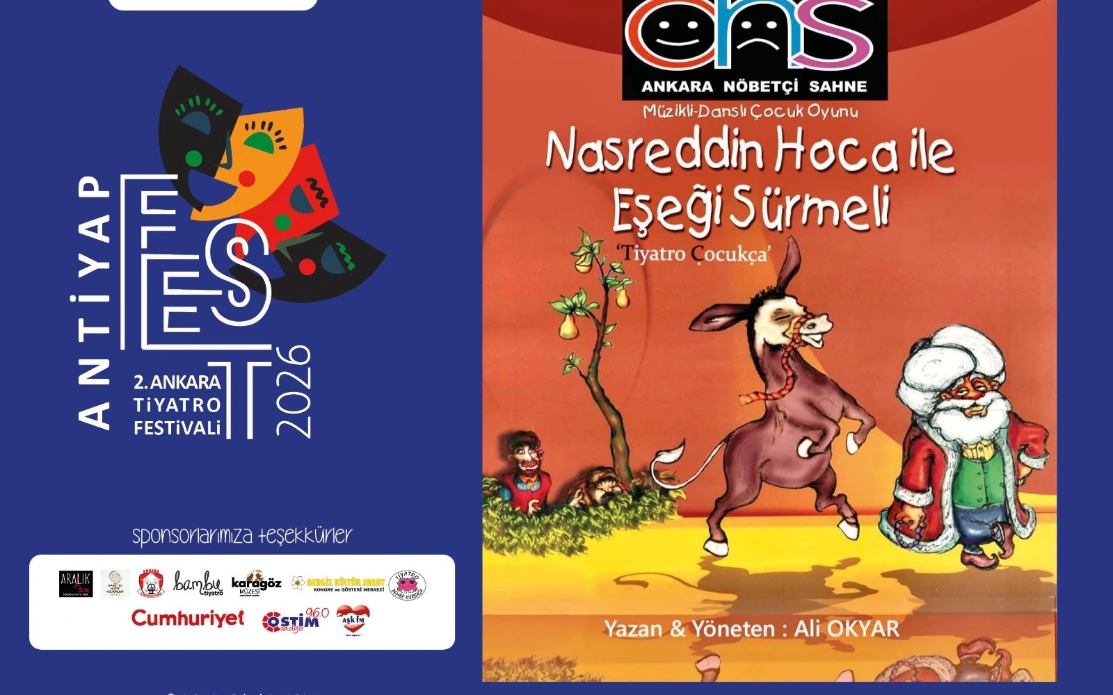Antiyap Fest 2 - Nasreddin Hoca ile Eşeği Sürmeli poster