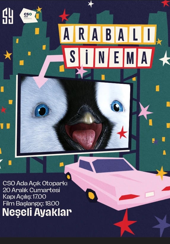 Arabalı Sinema : Neşeli Ayaklar (2006 - Dublajlı)