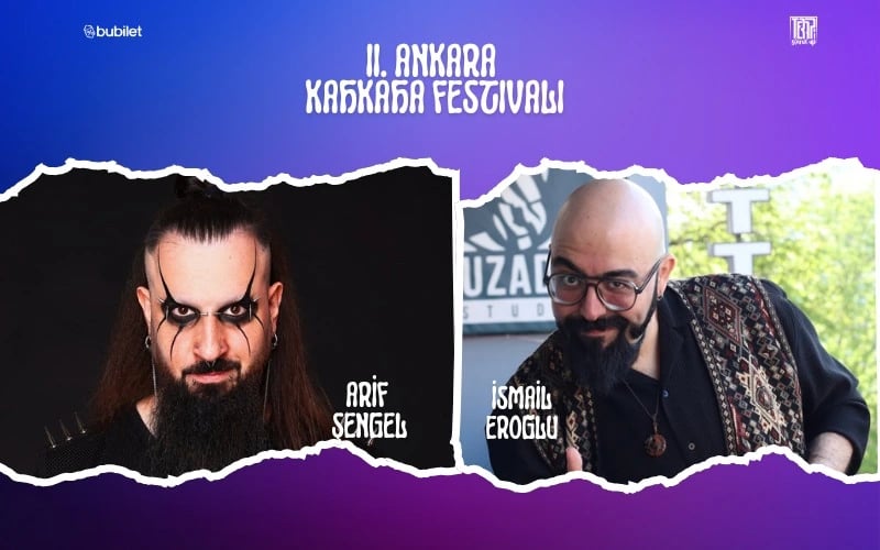 Arif Şengel & İsmail Eroğlu - II. Ankara Kahkaha Festivali  poster