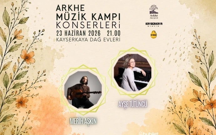 Arkhe Müzik Kampı Konserleri - Ayşe Tütüncü & Merih Aşkın poster