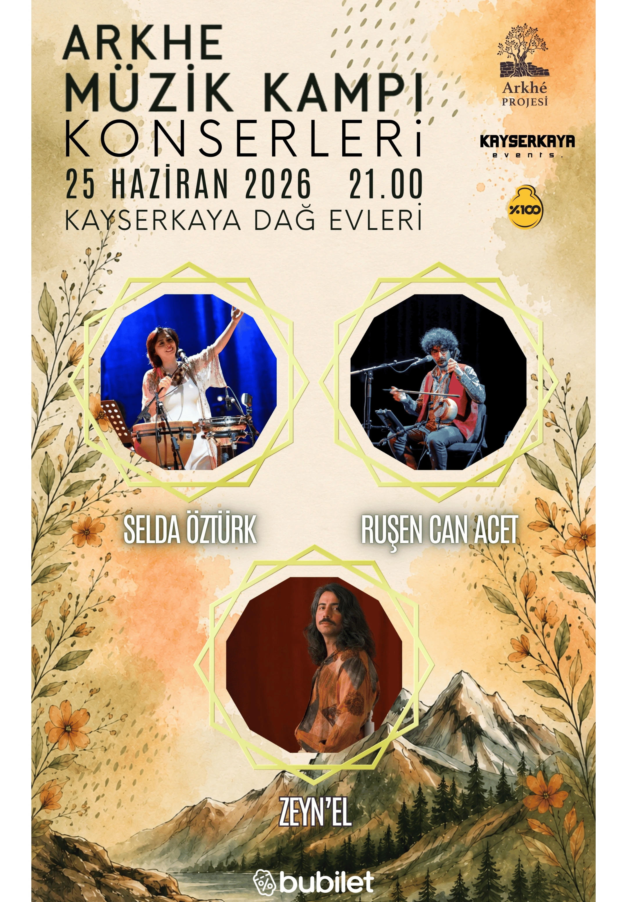Arkhe Müzik Kampı Konserleri - Selda Öztürk & Ruşen Can Acet & Zeyn’el