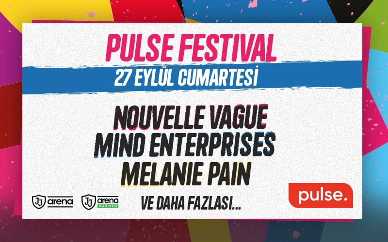 +1 Sunar: Pulse Festival / Nouvelle Vague, Mind Enterprises, Melanie Pain poster