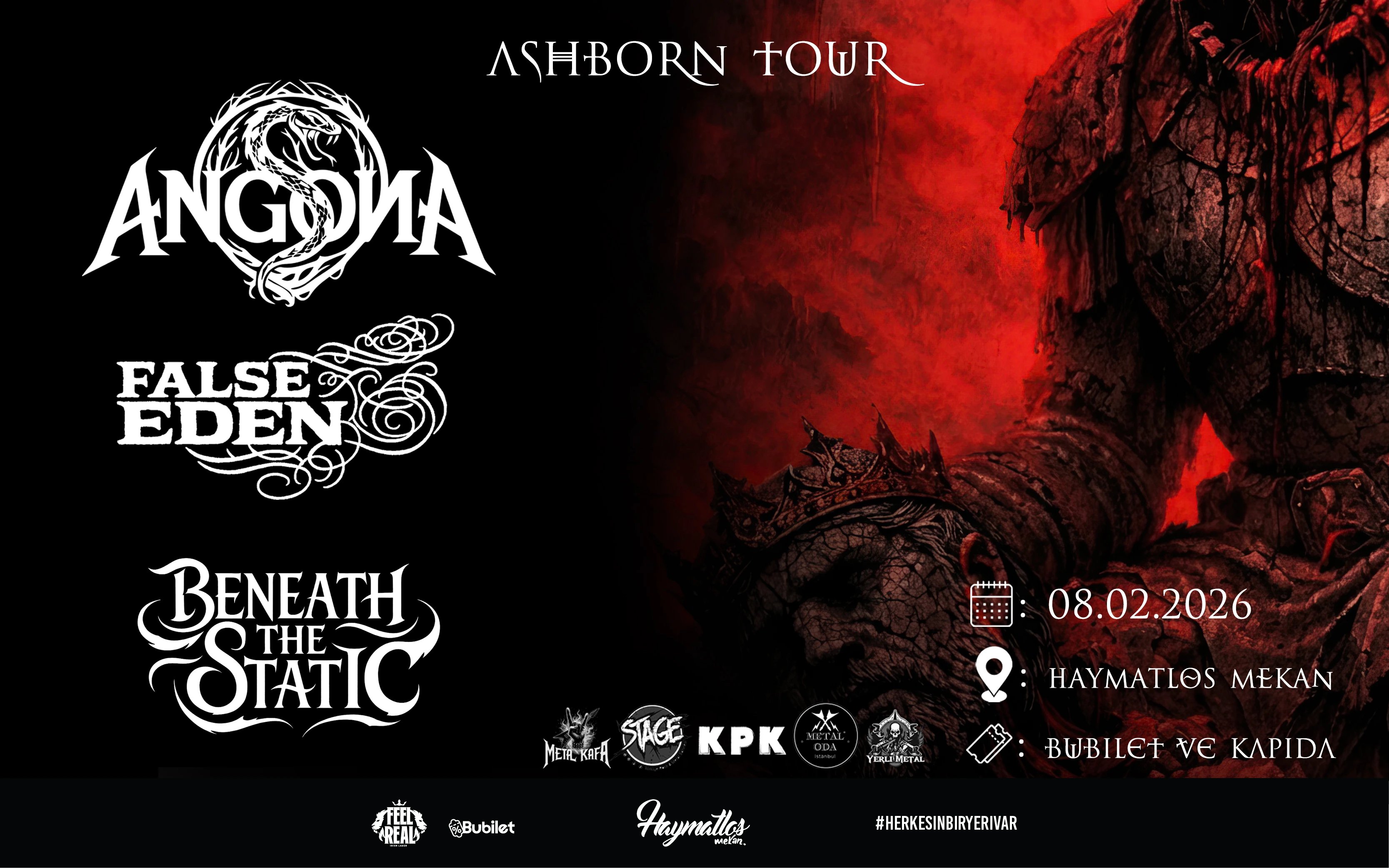 Ashborn Tour poster