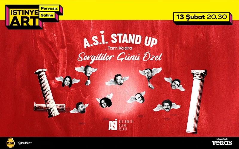 ASİ Stand Up Tam Kadro "Sevgililer Günü Özel" poster