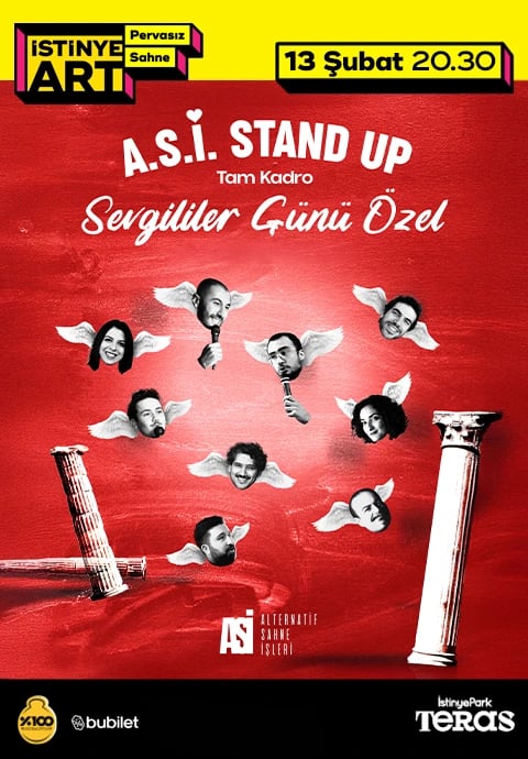 ASİ Stand Up Tam Kadro "Sevgililer Günü Özel" 