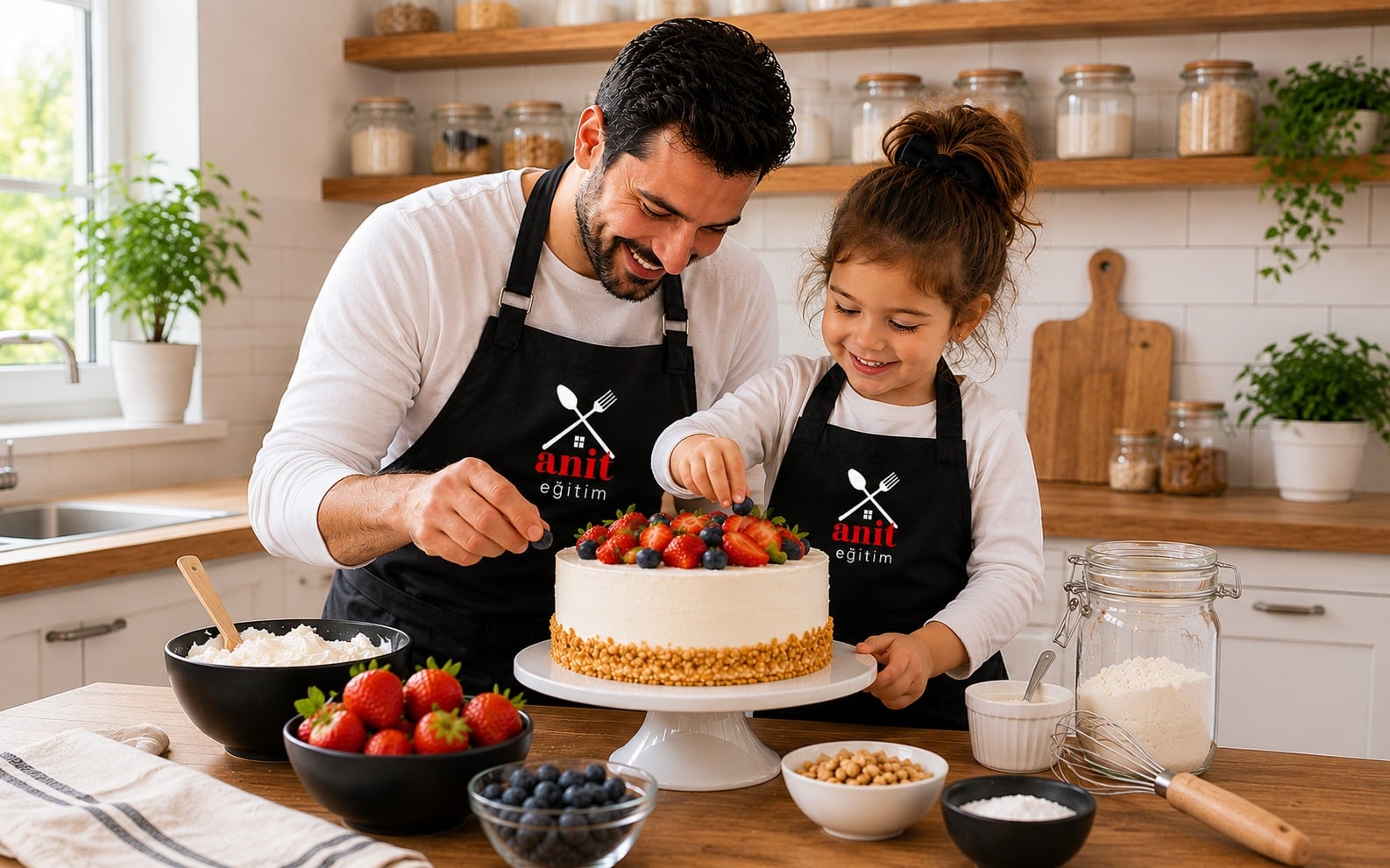 Babalar Günü Pasta Workshopu poster