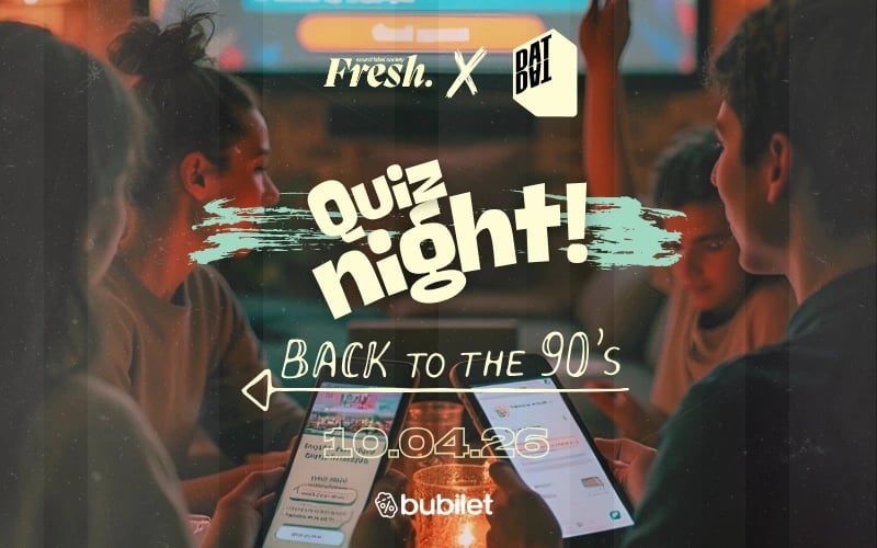 Back to the 90s: Quiz Night + 90s Party