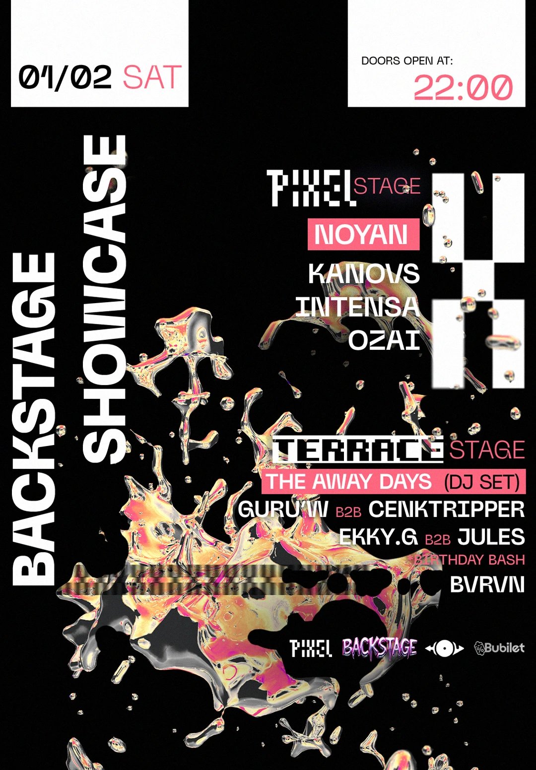 Backstage Showcase