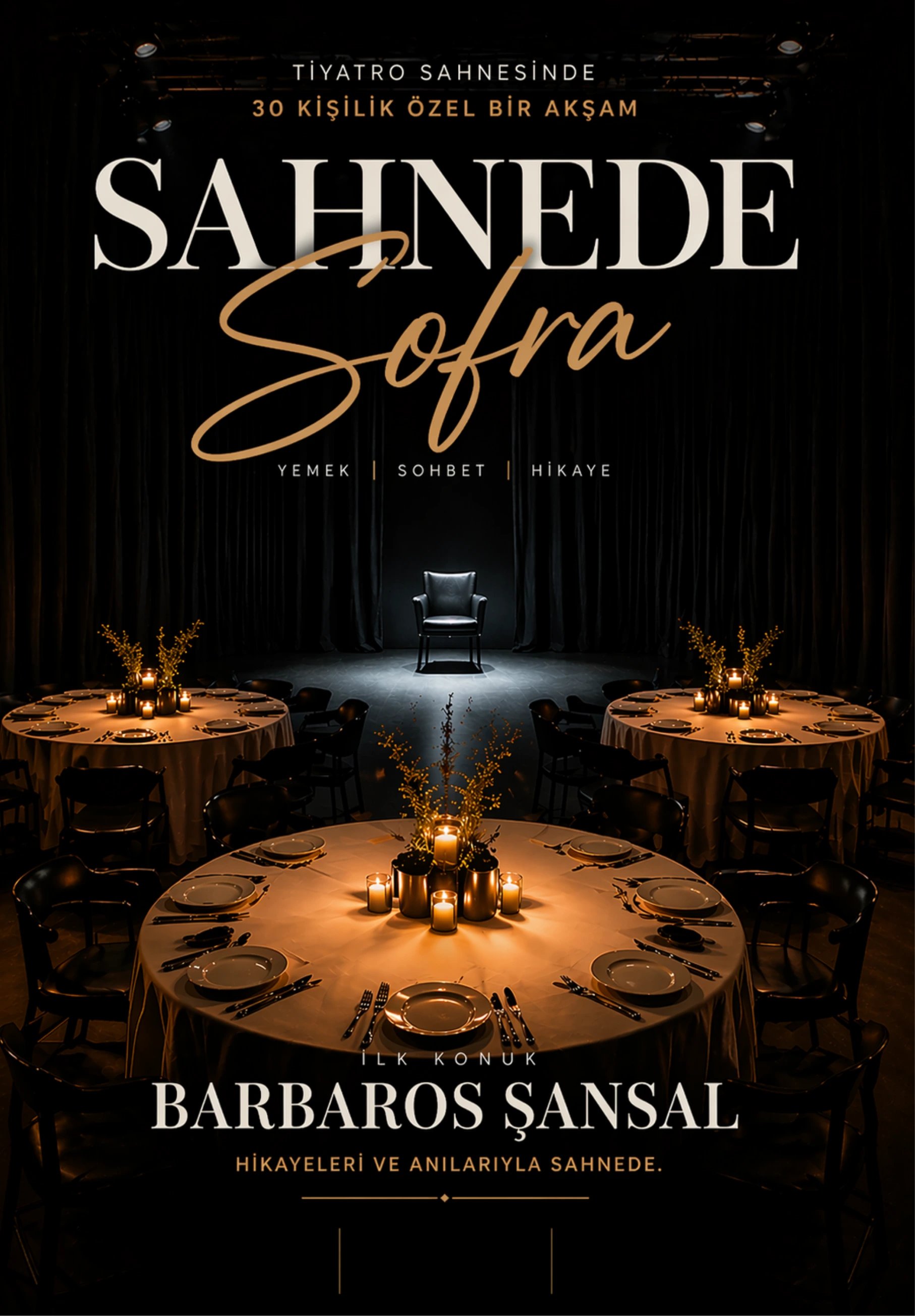 Barbaros Şansal - Sahnede Sofra