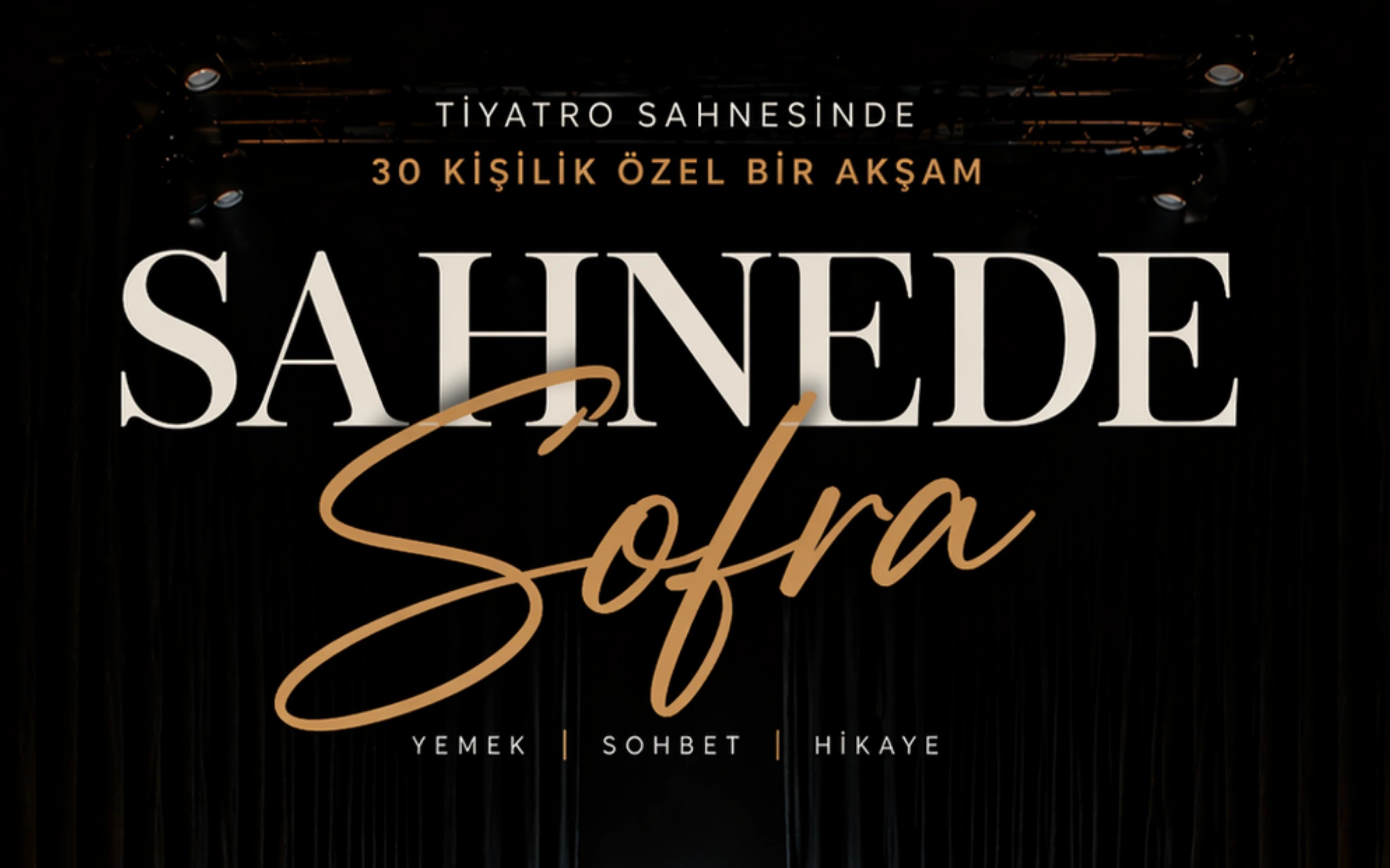 Barbaros Şansal - Sahnede Sofra poster