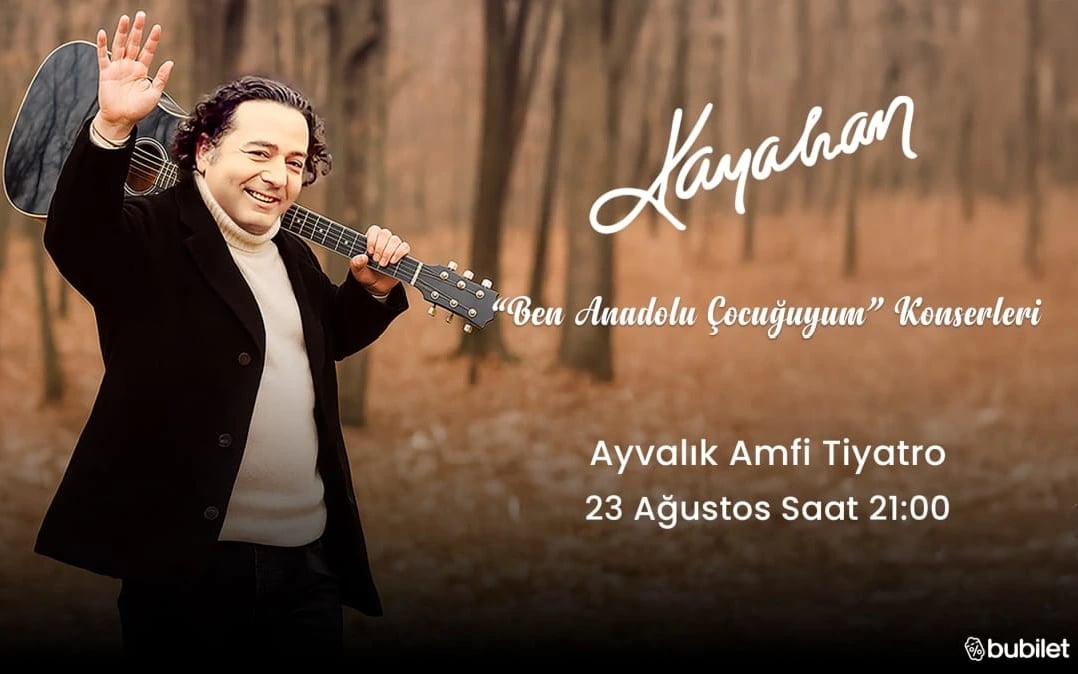 ”Ben Anadolu Çocuğuyum” Kayahan Konserleri poster