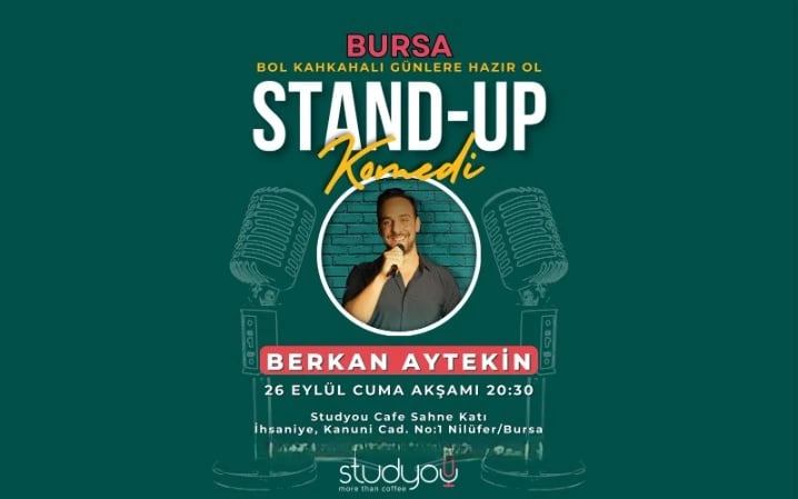 Berkan Aytekin - Stand up poster
