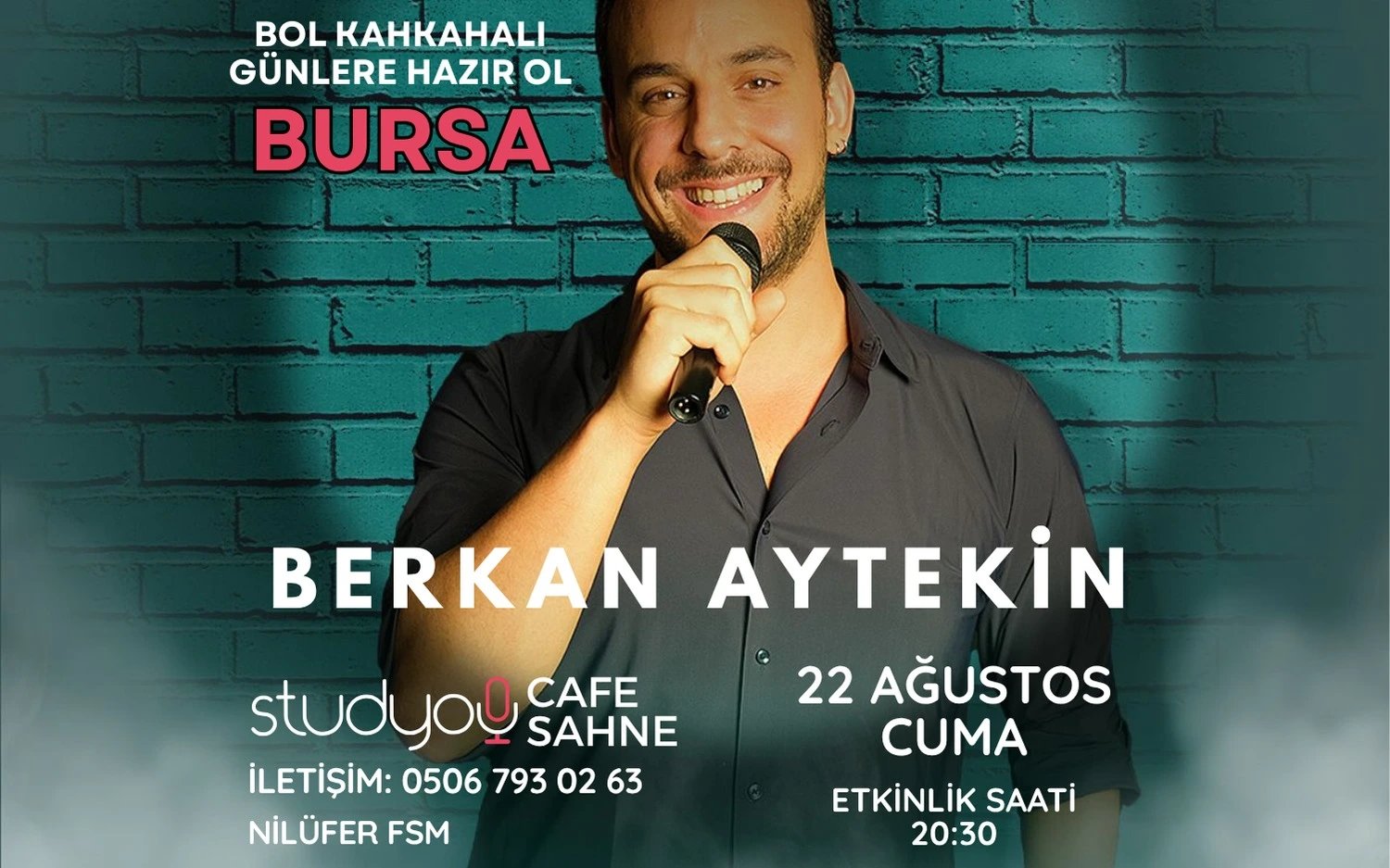 Berkan Aytekin - Stand up poster