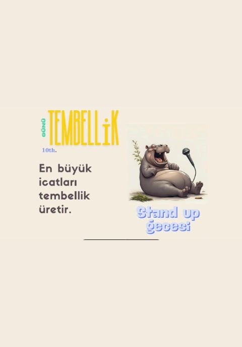 Beyoğlu - Taksim- Stand Up Gecesi- Gerçek Tembeller