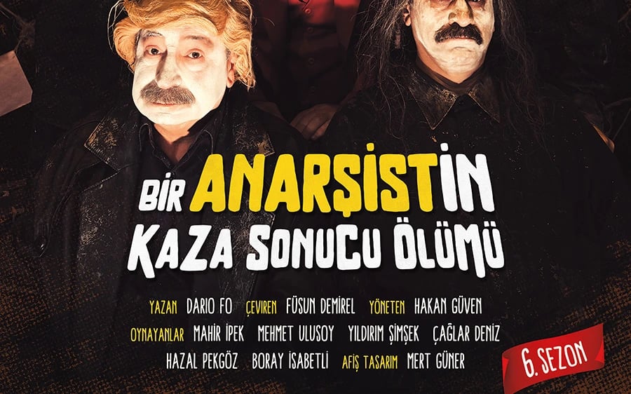 Bir Anarşistin Kaza Sonucu Ölümü Oyunu poster