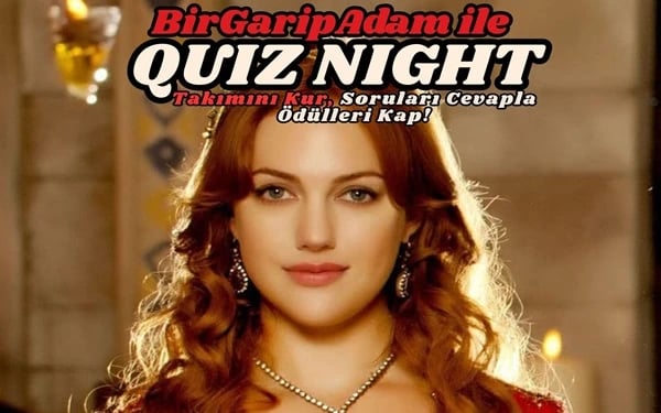 Bir Garip Adam İle Quiz Night - Muhteşem Yüzyıl poster