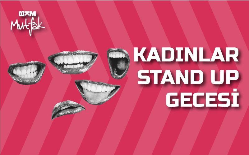 BKM Mutfak Kadınlar Stand Up Gecesi poster
