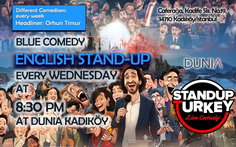 Blue Comedy - Kadıköy English Stand-Up Show