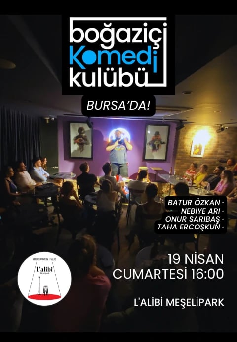 Boğaziçi Komedi Kulübü - Bursa Stand up Gecesi