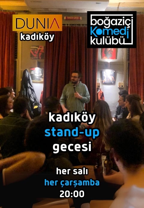 Boğaziçi Komedi Kulübü - Kadıköy Stand-up Gecesi