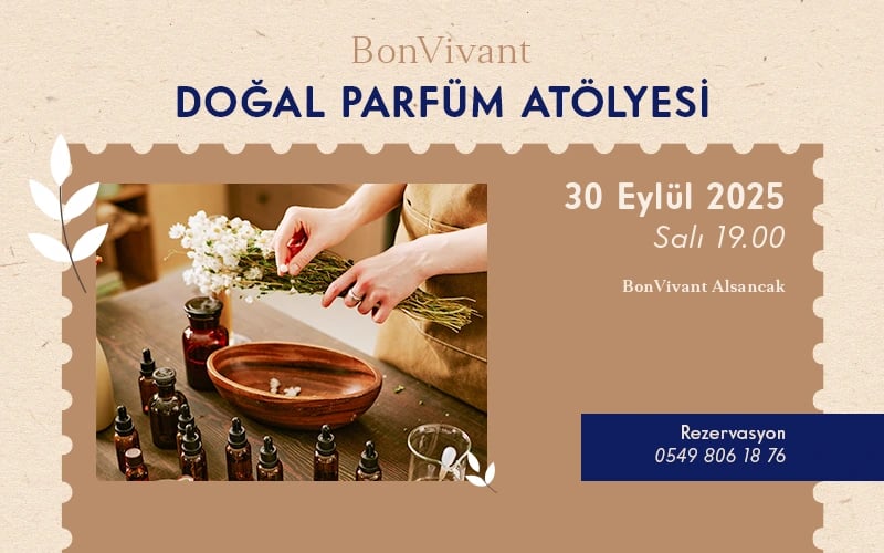 BonVivant Doğal Parfüm Atölyesi poster